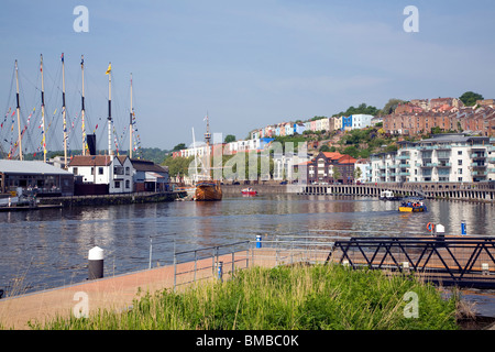 Floating Harbour, Hotwells, Bristol Stock Photo