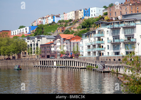 Floating harbour, Hotwells, Bristol Stock Photo