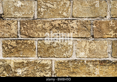 Brick wall of the Kiev-Pechersk Lavra Monastery. XIX century. Kiev, Ukraine Stock Photo