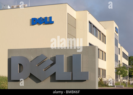 Dell Call-Center for Germany in Halle (Saale); DELL Computers offices Stock Photo