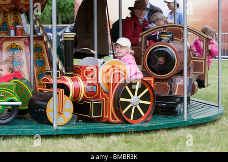 Britain's Lady Louise, daughter of Prince Edward, at the fun fair at the Royal Windsor Horse Show in 2009 Stock Photo