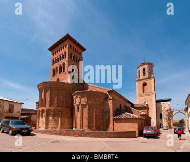 st tirso church in the city of sahagun, león spain Stock Photo