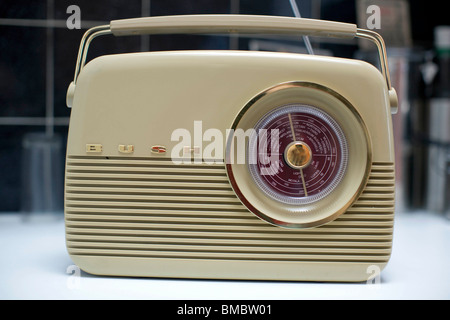 1950s style Bush portable radio, London Stock Photo