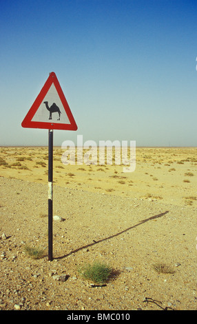 Camel Warning Sign Stock Photo - Alamy