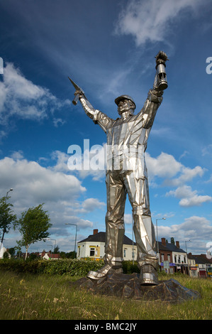 The Brownhills Miner Brownhills Walsall West Midlands England UK Stock Photo