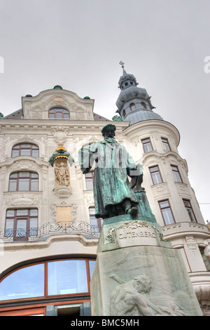 Wien, Bäckerstraße, Regensborger Hof Stock Photo