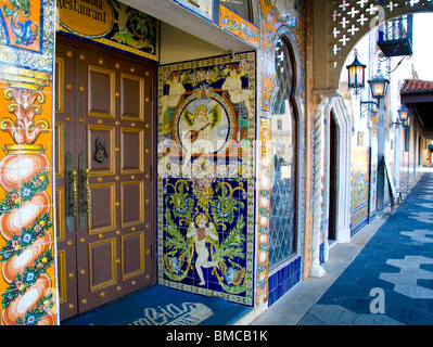 Columbia Restaurant opened in 1905 in Ybor City, Tampa, Florida, USA Stock Photo