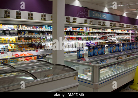 British Navy, Army and Air Force Institutes (NAAFI) Supermarket - Rheindahlen Military Complex  - Mönchengladbach - Germany Stock Photo