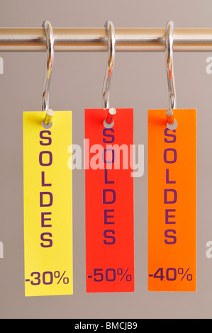 Sale Tags Stock Photo