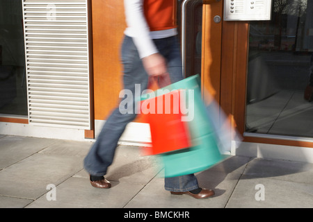 Woman Shopping Stock Photo