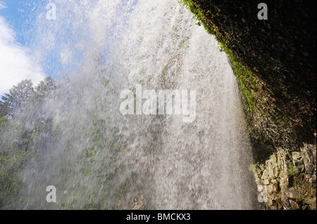 Lower South Falls, Silver Falls State Park, Marion County, Oregon, USA Stock Photo