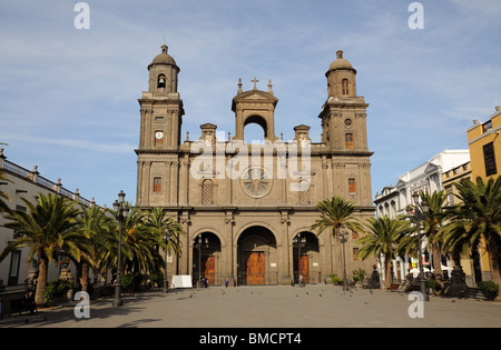 Santa Ana Cathedral in Las Palmas de Gran Canaria, Spain Stock Photo