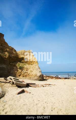 Happisburgh beach, Norfolk, England, UK. Stock Photo