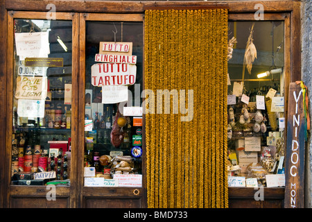 Traditional food, Spoleto, Perugia province, Umbria Stock Photo