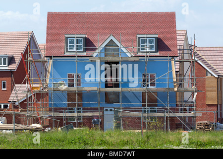 Broughton Gate Housing Estate - Milton Keynes - Buckinghamshire Stock Photo