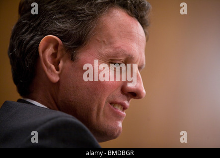 Treasury Secretary Timothy Geithner. Stock Photo