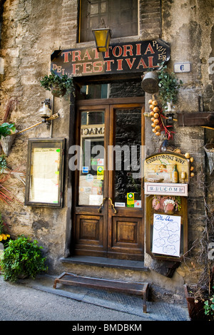 Trattoria festival, Spoleto, Perugia province, Umbria Stock Photo