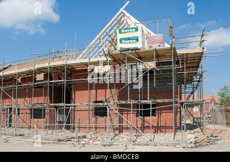 Broughton Gate Housing Estate - Milton Keynes - Buckinghamshire Stock Photo