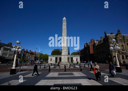 war memorial lord street southport merseyside england uk Stock Photo