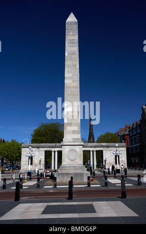 war memorial lord street southport merseyside england uk Stock Photo