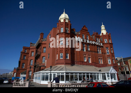 the grand metropole hotel Blackpool seafront lancashire england uk Stock Photo