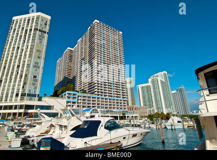 Boating Biscayne Bay, Miami Stock Photo - Alamy
