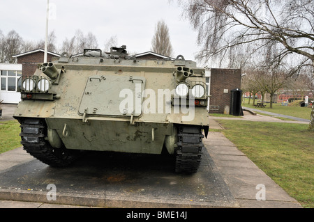 Universal (Bren Gun) Carrier used as a fast lightly armed vehicle for conveying soldiers over ground subject to light arms fire Stock Photo