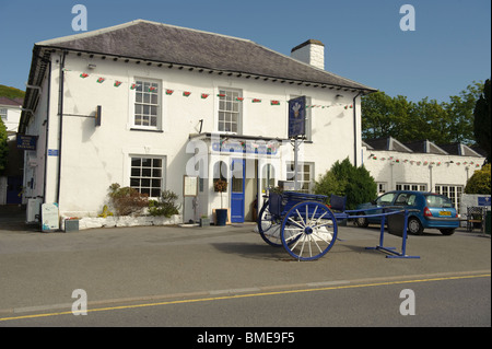 The Feathers Royal Hotel, Aberaeron, Ceredigion, West Wales UK Stock Photo