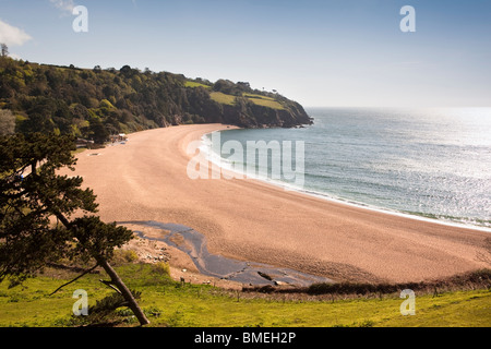 UK, England, Devon, south coast, Blackpool sands private beach near Slapton Sands Stock Photo