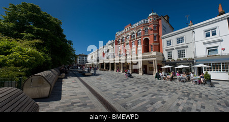 Panoramic views of Brighton: The Theatre Royal in New Road. Stock Photo