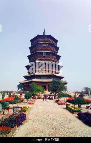 Sakyamuni Pagoda, Fogong Temple, Ying County, Shuozhou City, Shanxi