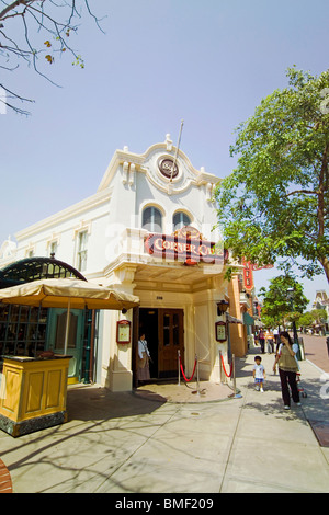 Main Street, Hong Kong Disneyland, Lantau Island, Hong Kong, China Stock Photo