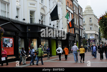 M&S Marks and Spencer store on Grafton Street Dublin Ireland Stock Photo