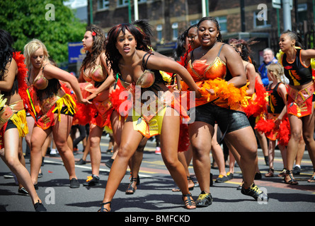 Preston Caribbean Carnival celebrates West Indian culture Stock Photo