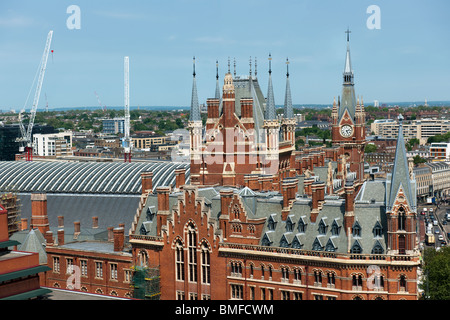 St Pancras Station Exterior-1 Stock Photo