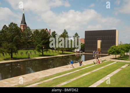 The Oklahoma City National Memorial. Stock Photo