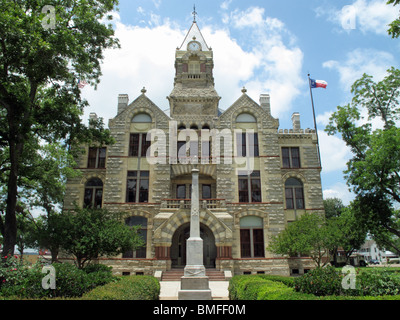 Fayette County Courthouse in La Grange, Texas Stock Photo