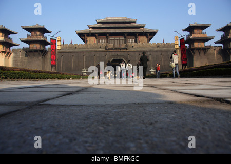 Emperor Qin Palace, Hengdian World Studios, Zhejiang Province, China Stock Photo