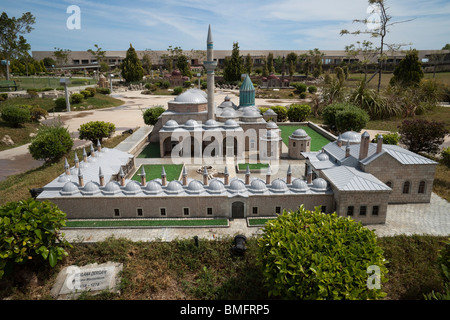 Turkey Antalya - scale model architecture at Minicity. Stock Photo