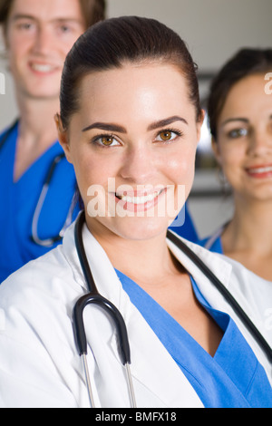 group of beautiful medical professionals Stock Photo
