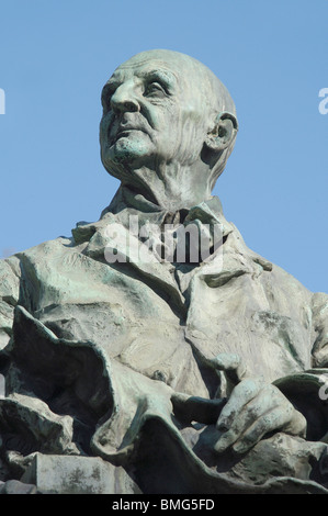 Statue of Anton Bruckner, Steyr, Austria, Europe Stock Photo - Alamy