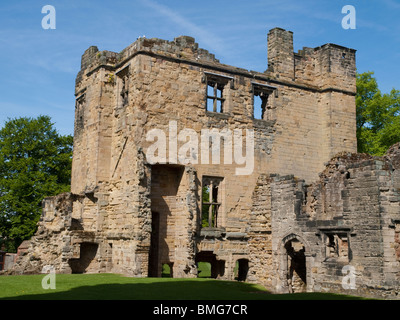 The ruins of Ashby de la Zouch Castle, Leiestershire England UK Stock Photo