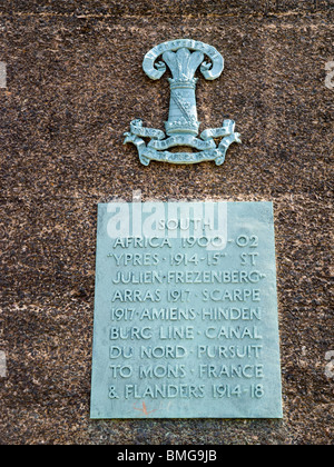 Close up of the War Memorial in Bradgate Country Park in Leicestershire, England UK Stock Photo