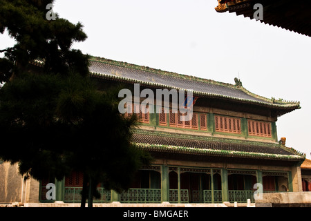 Wenyuan Ge Pavilion, Forbidden City, Beijing, China Stock Photo