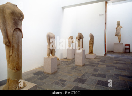Samos Museum Greece Greek Statues Stock Photo - Alamy