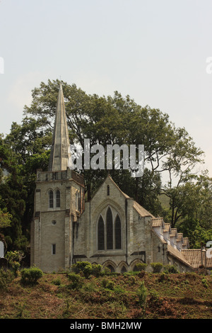 Chapel at the Dr Graham's Homes school Kalimpong Stock Photo