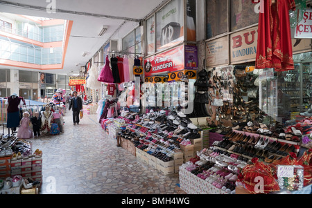 Turkey Antalya - indoor market bazaar mainly for local customers Stock Photo