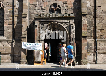 Doorway to All Saints Church, Hereford, Herefordshire, England, UK Stock Photo