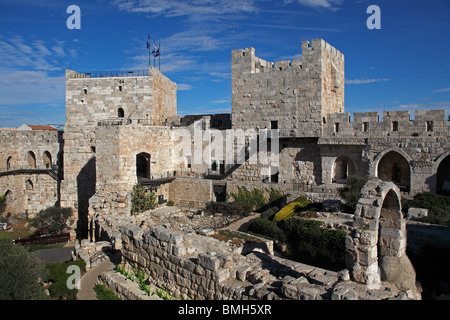 Israel,Jerusalem,Old city,Citadel,David's Tower Stock Photo