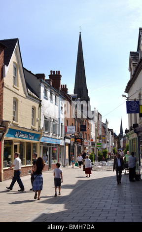 Eign Gate, Hereford city centre, UK Stock Photo